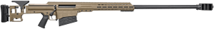 Barrett 19612 MRAD ELR 416 Barret 10+1 36" Fluted Barrel FDE M-Lok Handguard Folding Adj. Stock Magpul Grip Adj. Match Grade Trigger Muzzle Brake