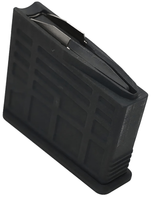 Barrett 19211 MRAD Replacement Magazine 5rd 375 EnABELR Black Polymer