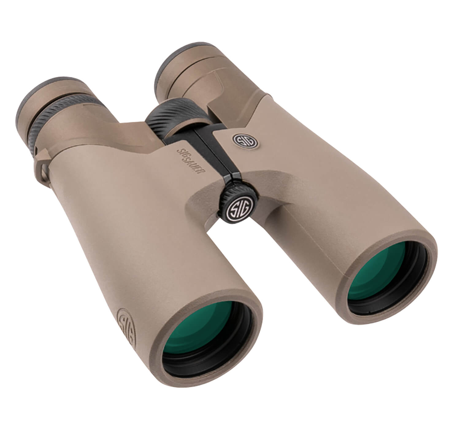 Sig Sauer Electro-Optics SOZ10002 Zulu10 HDX 10x50mm HDX Abbe-Koenig Prism Coyote Aluminum w/Rubber Armor - Image 2