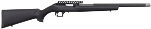 Magnum Research SBA17HMH Magnum Lite  17 HMR 19" Black Steel Threaded Barrel  Black Fixed Hogue OverMolded Stock