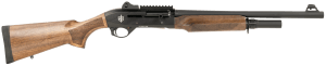 MAC 21000122 2 Tactical 12 Gauge Bolt 3 5+1 18.50" Black Anodized Steel Barrel Drilled & Tapped/Picatinny Rail Black Anodized Receiver Turkish Walnut Wood Stock"