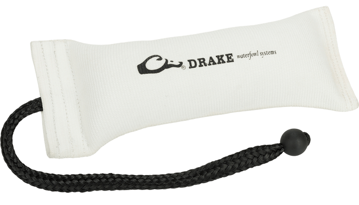 Drake Waterfowl GD3000WHT Firehose Bumper White Polyester 12" Large