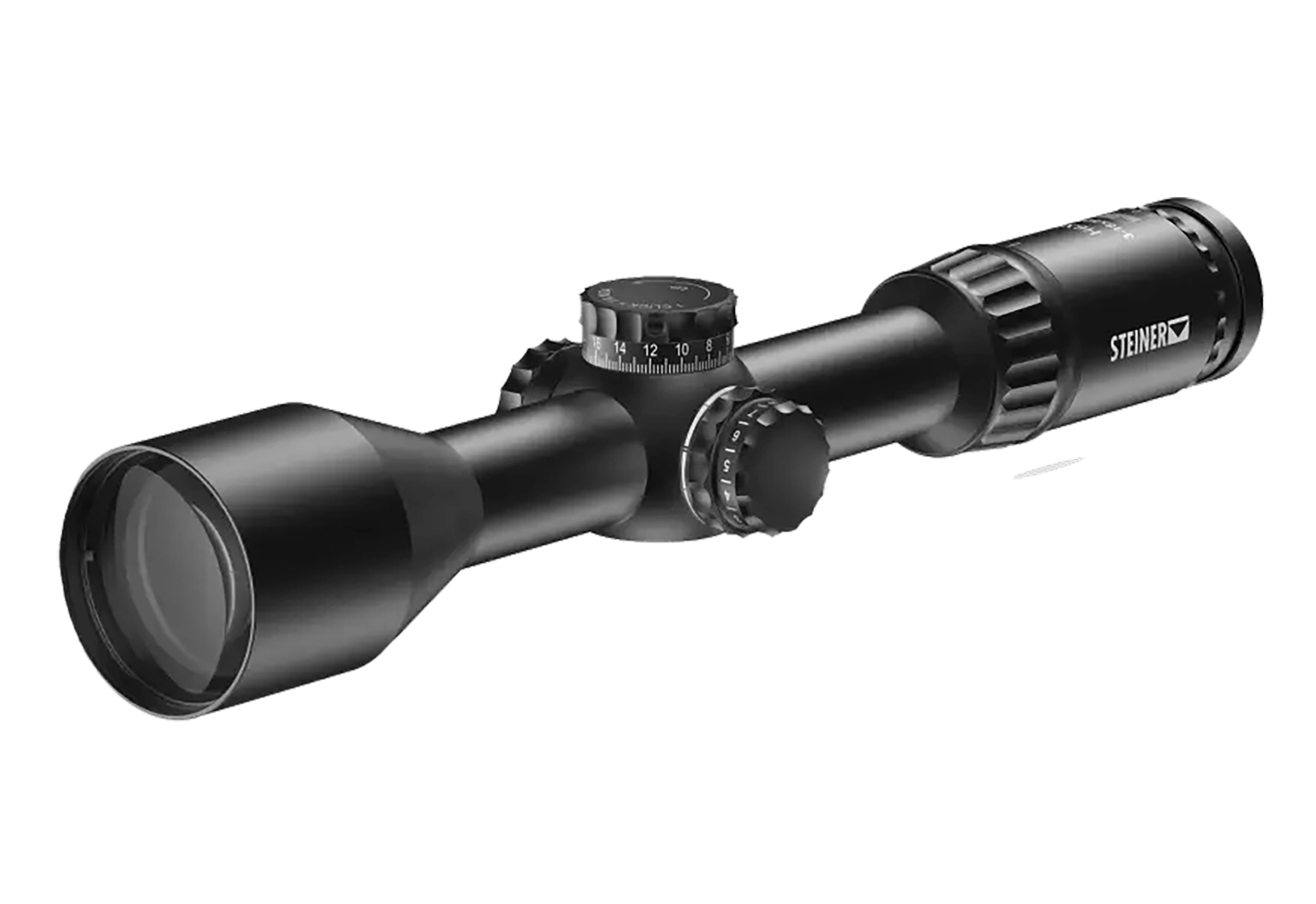Steiner 8786 H6Xi Black 3-18x50mm 30mm Tube Illuminated Modern Hunter Reticle