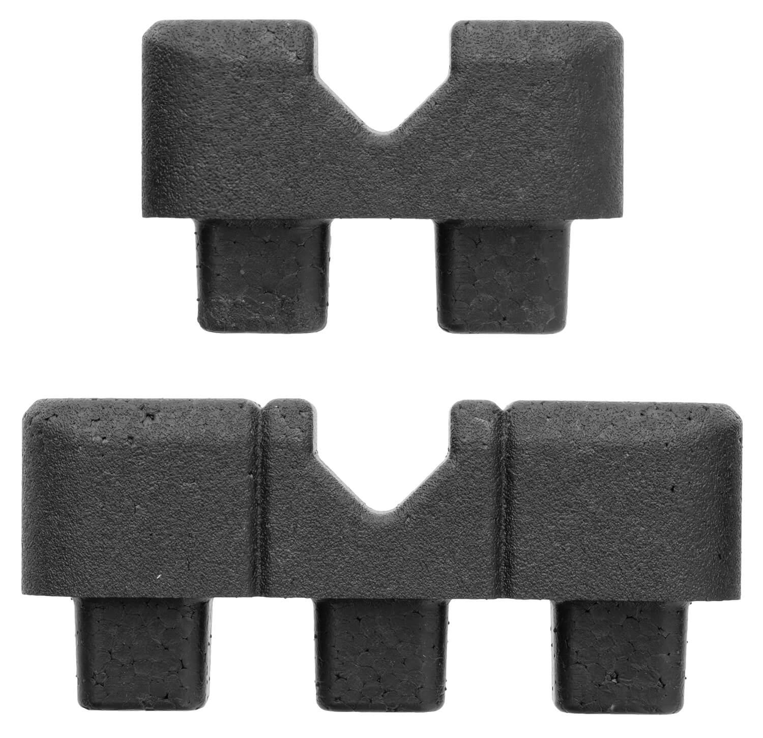 Magpul MAG1367BLK DAKA Block Kit V-Block Includes Double V-Block (2) & Triple V-Blocks (2) Black Polypropylene Fits Magpul DAKA Cases/Organizer Systems - Image 2