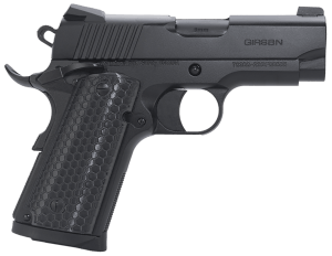 EAA GIRSAN 392050 MC1911 SC Untouchable Sub-Compact Frame 45 ACP 6+1 3.40" Black Steel Barrel Black Serrated Steel Slide & Frame w/Beavertail Black Polymer Grip