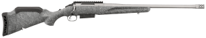 Ruger 46905 American Gen 2 450 Bushmaster 3+1 20" Gun Metal Gray Cerakote Steel Threaded Barrel Gun Metal Gray Cerakote Receiver w/Picatinny Rail Gray Splatter Adjustable Synthetic Stock