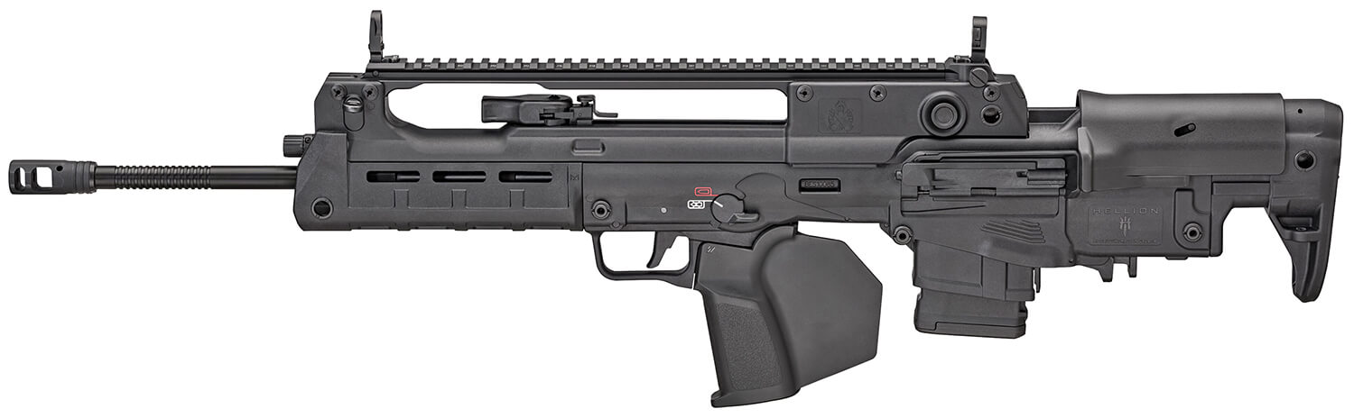 Springfield Armory HL920556BCA Hellion *CA Compliant 5.56x45mm NATO 10+1 20" Black Melonite Chrome Moly Vanadium Barrel Black Polymer Receiver Polymer M-LOK Handguard Black Synthetic Bullpup Fixed Stock Black Polymer Grip Ambidextrous - Image 2