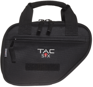 Tac Six 10940 Battalion Handgun Case 10" Long Black Neoprene Holds 1