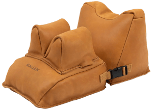 Allen 15125 Shooting Rest Combo Filled Front & Rear Light Brown Leather