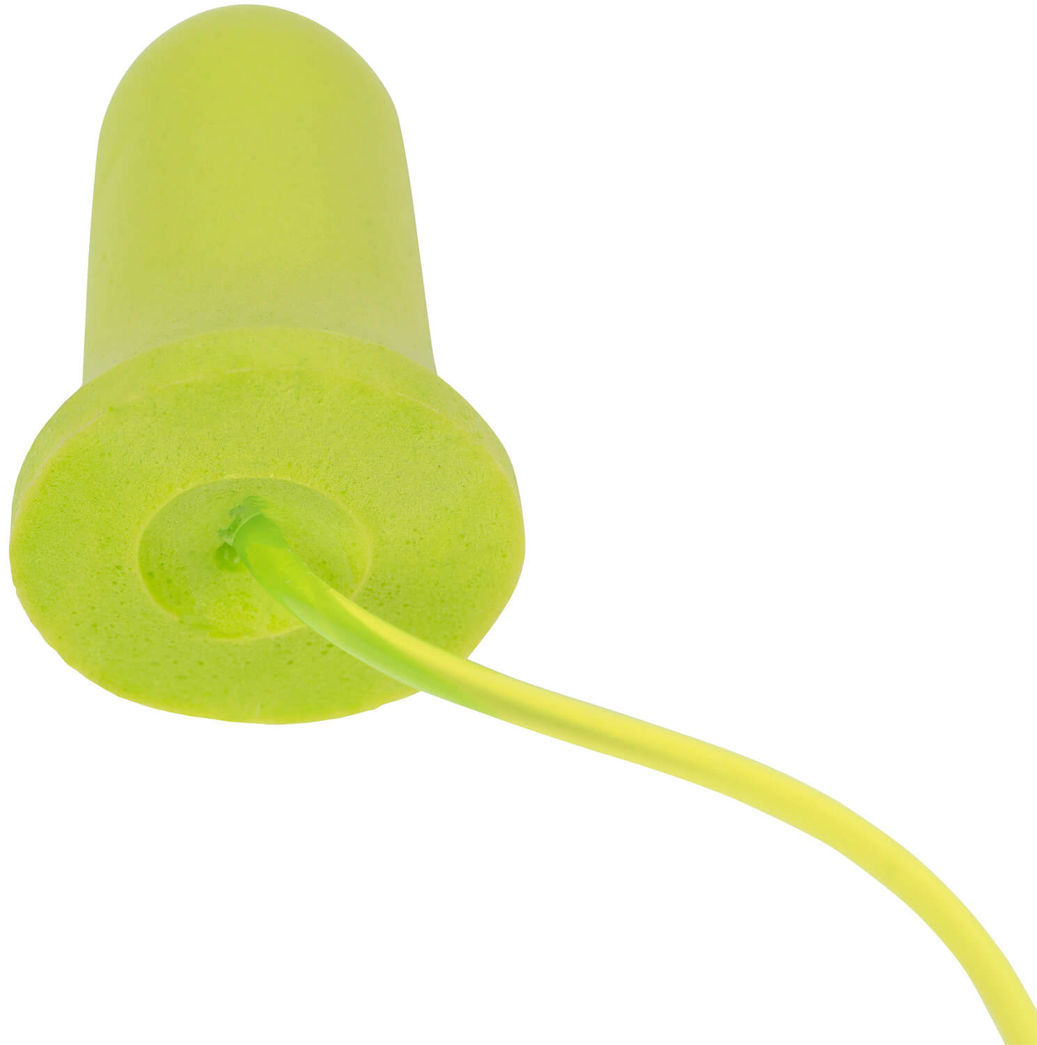 Allen 4119 Tethered Tapered Foam Ear Plugs 32 dB Yellow/Lime Green 5 Pair - Image 3