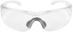 Allen 4139 Protector Shooting & Safety Glasses Clear Lens/Frame Anti-Fog/Scratch