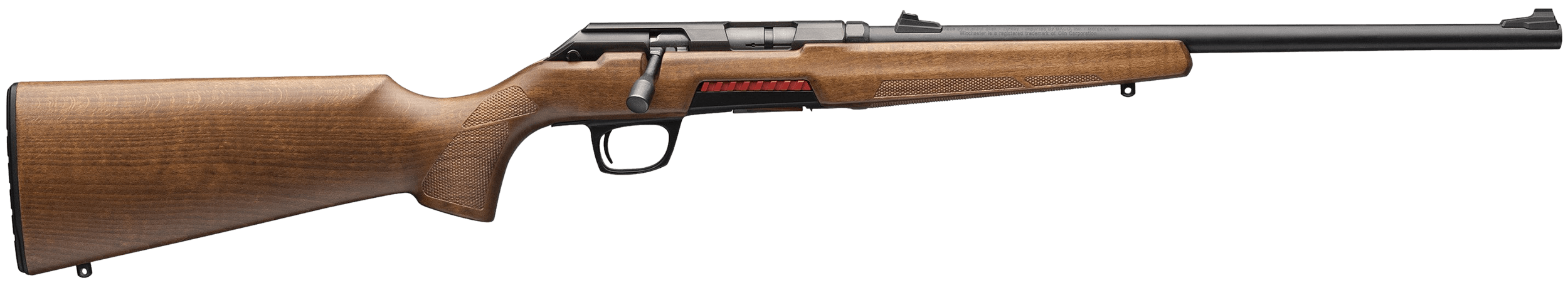 Winchester Repeating Arms 525213102 Xpert Sporter 22 LR 10+1 18" Matte Black Sporter Barrel Drilled & Tapped Steel Receiver Satin Hardwood Fixed Stock