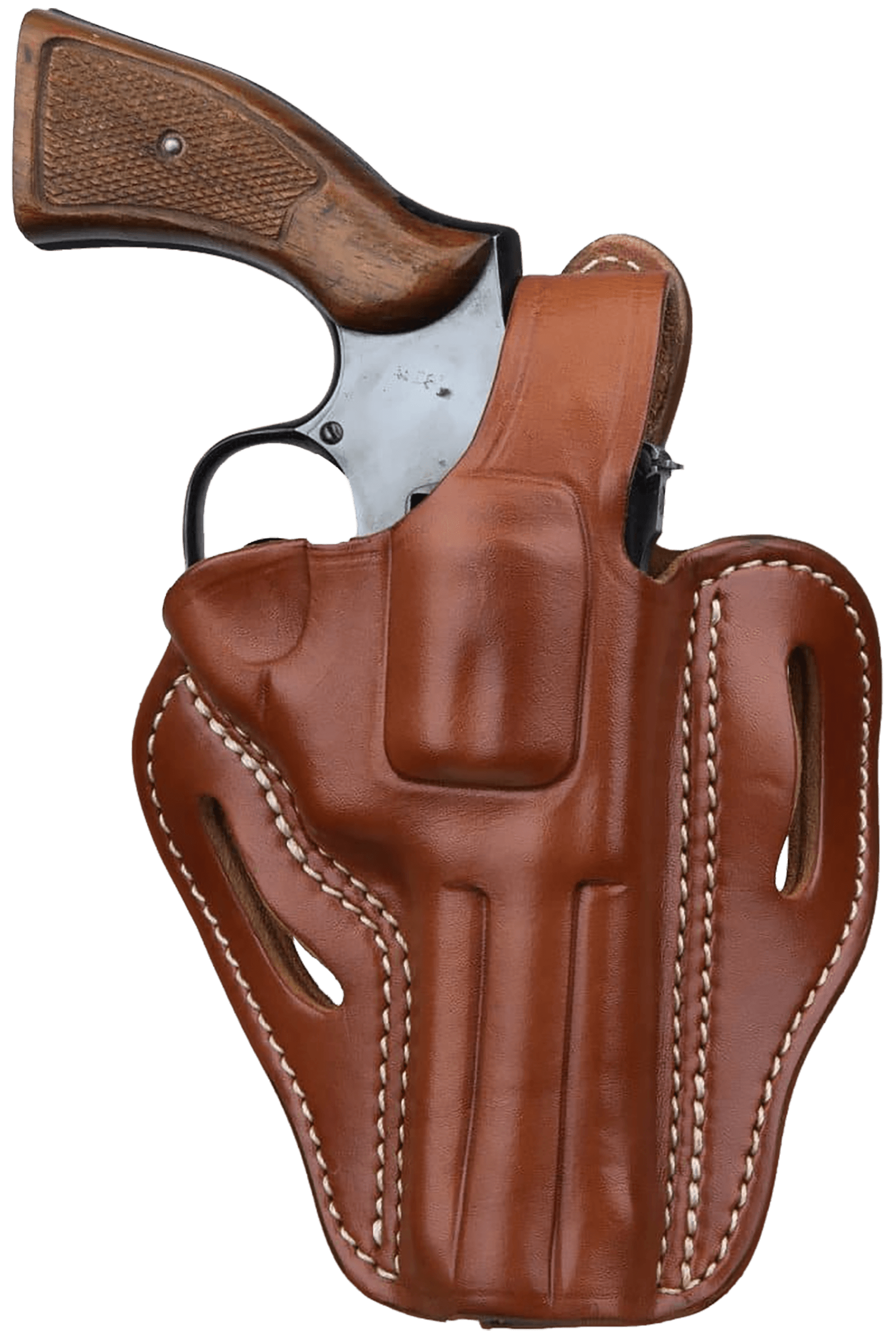1791 Gunleather RVHX2CBRR RVHX-2 OWB Size 02 Classic Brown Leather Fits Up to 4" Barrel K/L-Frame Belt Slide Right Hand
