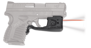 Crimson Trace 0157901 LL-802 Laserguard Pro Black Red Laser Springfield Armory XD-S