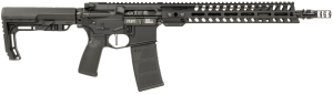 Patriot Ordnance Factory 02045 Minuteman  5.56x45mm NATO 30+1 13.75" Black Steel Threaded Barrel  Black Anodized Aluminum Receiver  13" Renegade Rail Handguard