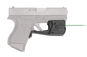 Crimson Trace 0158601 LL-803G Laserguard Pro Black Green Laser Glock 42/43/43X/48