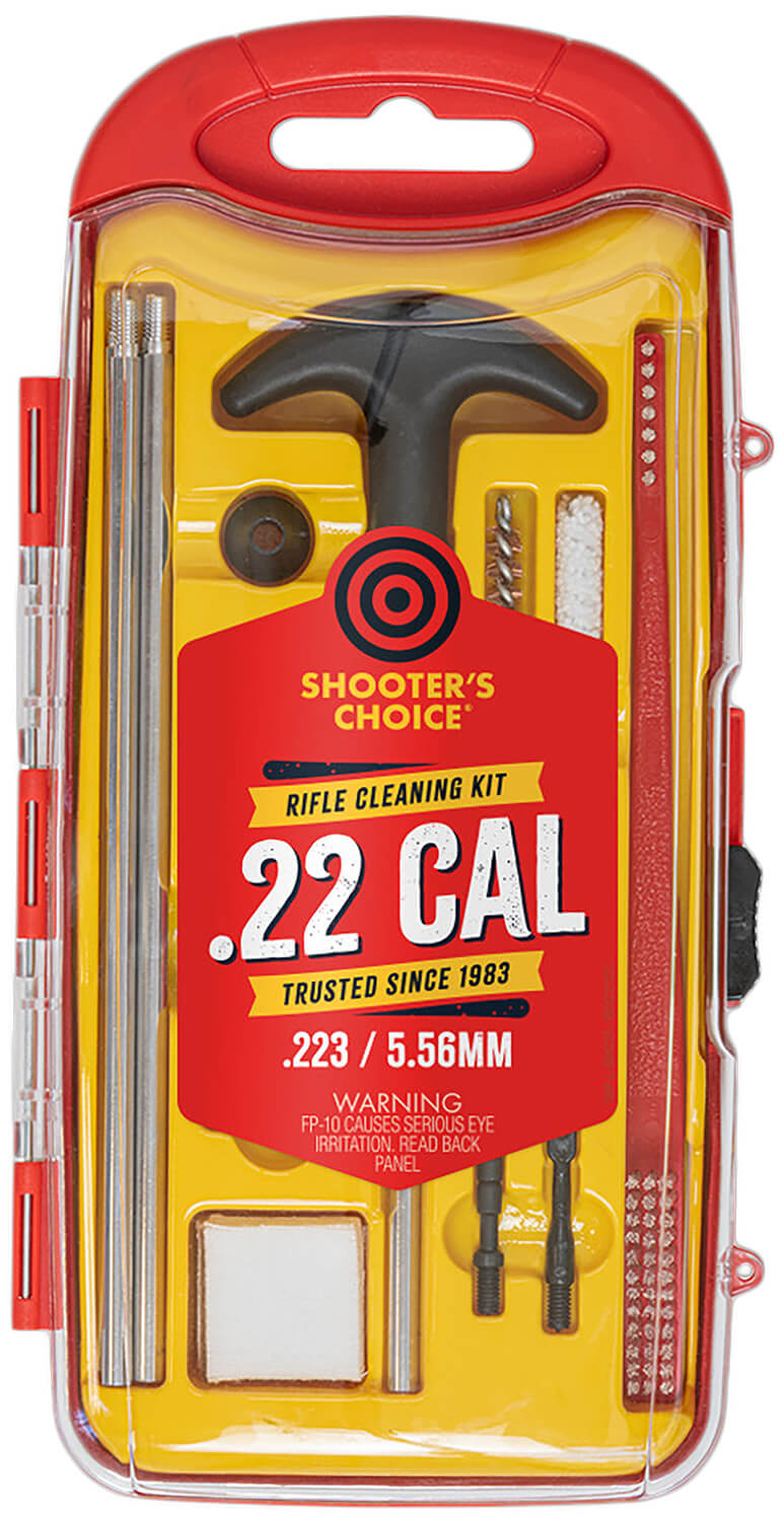 Shooters Choice SHFSRK22 Gun Rod Cleaning Kit Rifle .22 Caliber - Image 2