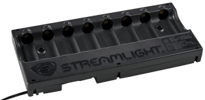 Streamlight 20233 8-Unit Bank Charger 12V DC with Batteries