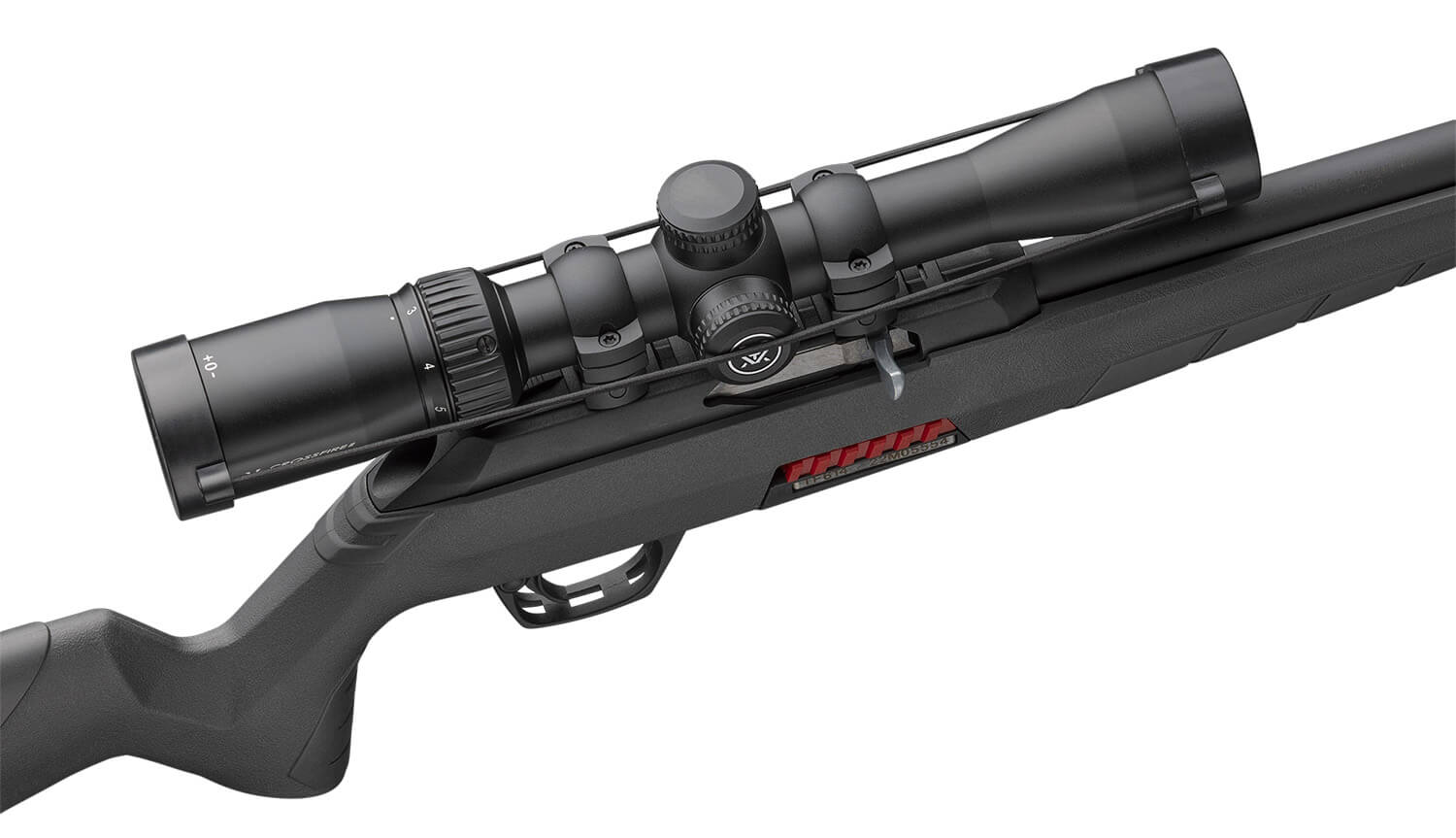Winchester Repeating Arms 521155102 Wildcat Combo Full Size 22 LR 10+1 18" Matte Black Sporter Barrel Picatinny Rail Matte Black Polymer Receiver Gray Synthetic Thumbhole w/Picatinny Rail Stock Vortex Crossfire 2-7x32mm - Image 3