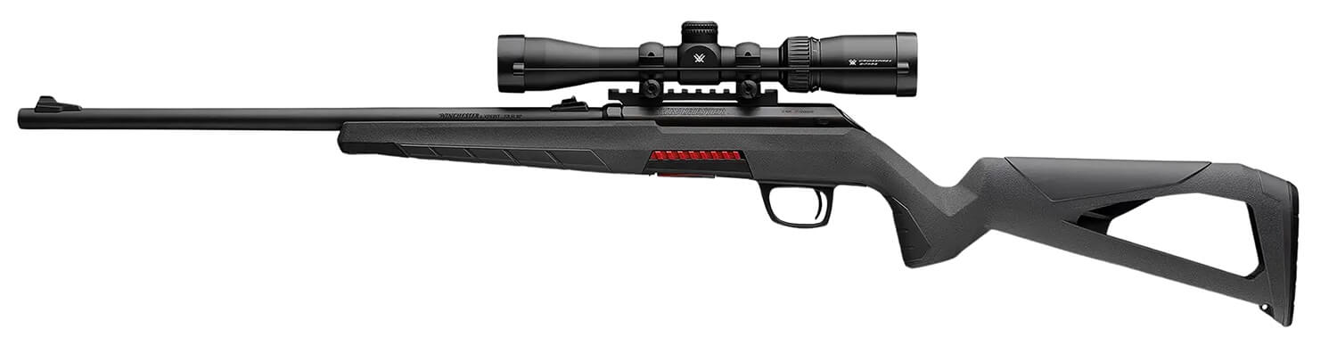 Winchester Repeating Arms 525233102 Xpert Combo Full Size 22 LR 10+1 18" Matte Black Threaded Sporter Barrel Drilled & Tapped Steel Receiver Gray Synthetic Molded Stock Vortex Crossfire II 2-7x32mm Scope - Image 2