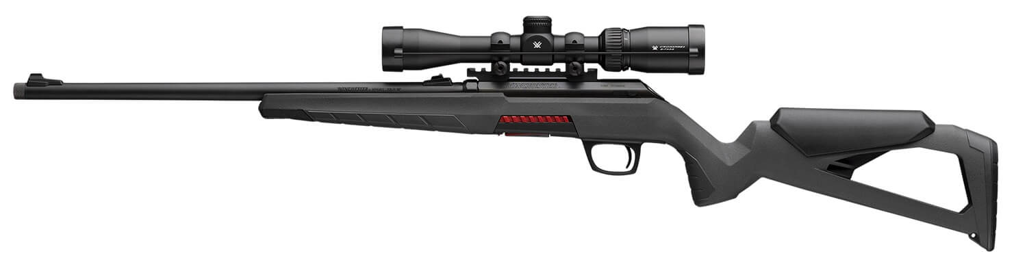 Winchester Repeating Arms 525234102 Xpert Full Size 22 LR 8+1 16.50" Matte Black Threaded Sporter Barrel Drilled & Tapped Steel Receiver Gray Synthetic Molded Stock Vortex Crossfire II 2-7x32mm scope. - Image 2