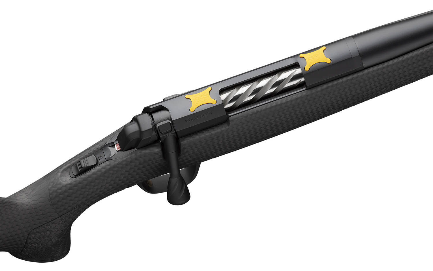 Browning 035602227 X-Bolt Pro Full Size 7mm Rem Mag 3+1 26" Matte Blued Fluted Sporter SR Barrel Blued Drilled & Tapped/X-Lock Mount Steel Receiver Black Fixed Synthetic Stock - Image 3
