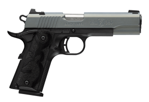 Browning 051992492 1911-380 Black Label Full Size Frame 380 ACP 8+1 4.25" Matte Stainless Steel Barrel Northern Lights Cerakote Serrated Steel Slide Matte Black Aluminum Frame w/Beavertail