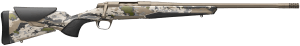 Browning 036010282 X-Bolt 2 Speed SPR 6.5 Creedmoor 4+1 18" Smoked Bronze Cerakote Fluted Sporter SR Barrel Smoked Bronze Cerakote Drilled & Tapped/X-Lock Mount Steel Receiver Ovix Camo Vari-Tech w/Adj Comb & LOP Synthetic Stock