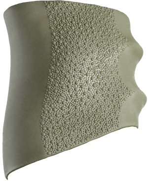 Hogue 17001 HandAll Full Size Textured OD Green Rubber