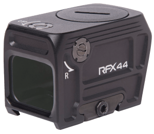 Viridian 9810107 RFX 44 Compact Closed Emitter Green Dot Sight Black 1 x 21 x 16.5mm 5 MOA Green Dot RMR/ACRO Footprint
