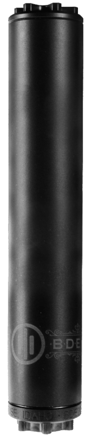 Primary Weapons BDE22 22 Suppressor BDE 5.7x28mm 1.00" Black 3D Printed Titanium 1/2x28