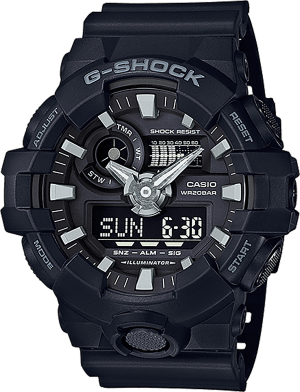 G-Shock GA7001B Casio Analog-Digital Black
