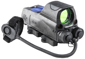Meprolight USA 0687703 MOR PRO Black 1 x 30 mm 2.2 MOA Dot/Bullseye Reticle Red & IR Laser
