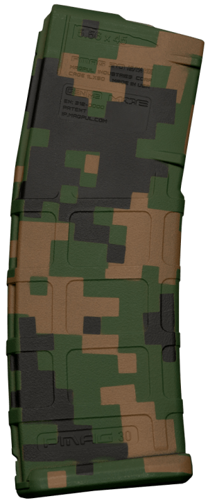 Weapon Works 228047 PMAG GEN M2 MOE 30rd Fits AR/M4 Marpat (Woodland) Polymer Weapon Works 228047 PMAG GEN M2 MOE 30rd Fits AR/M4 Marpat (Woodland) Polymer