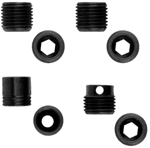 GrovTec US Inc GTHM289 Heavy Duty Push Button Bases Black Steel To Stock Mount (2) 1 PK