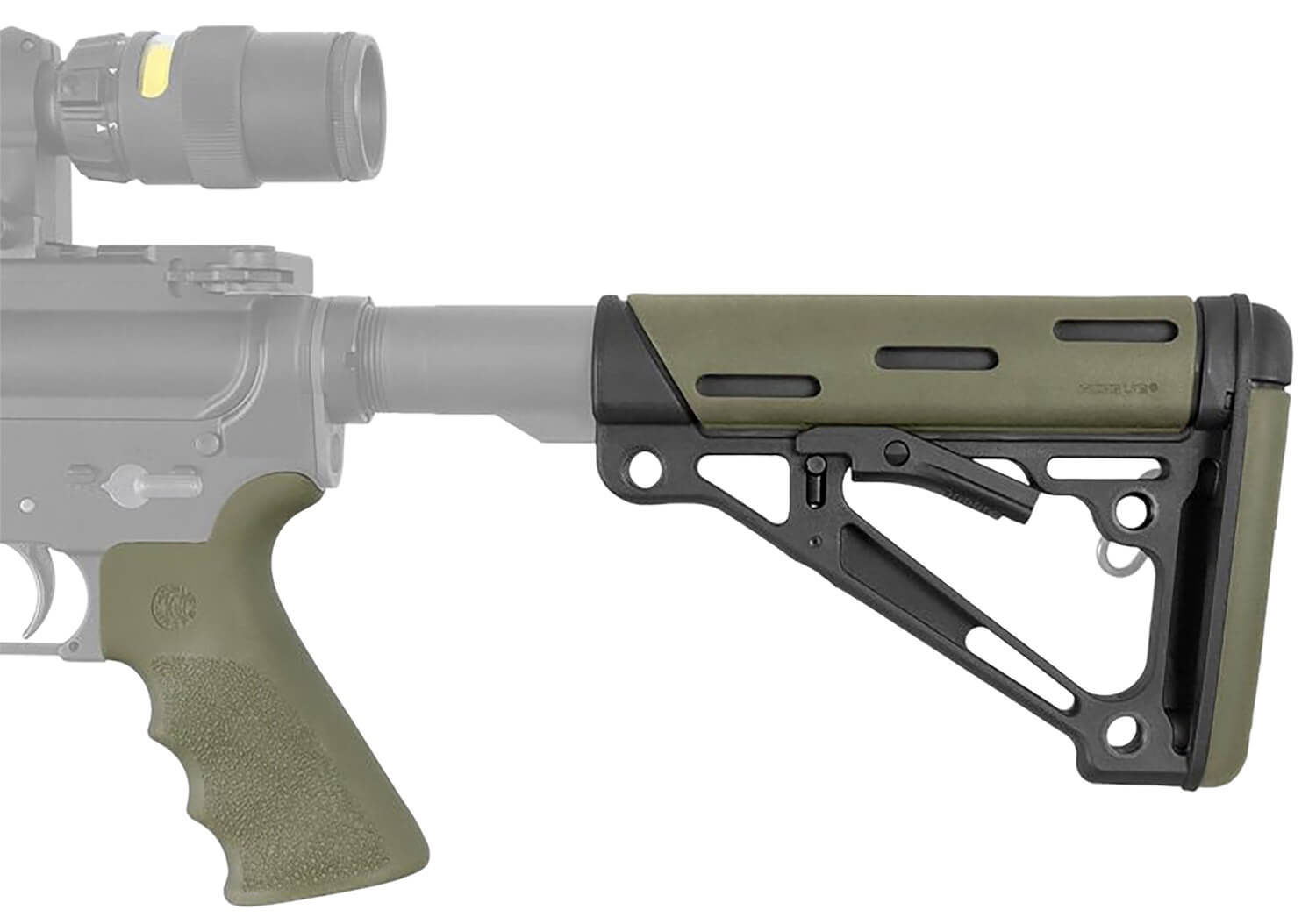 Hogue 15256 OD Green Fits AR-15/M16 - Image 3