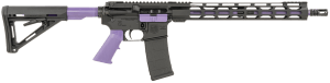 Diamondback DB175AK271 DB15  GunStuff Exclusive 223 Rem/5.56 NATO 30+1 16" Black Nitride Threaded Barrel  Hard Coat Anodized Picatinny Rail Aluminum Receiver  7" Magpul M-LOK Handguard  Purple Synthetic Magpul Carbine Stock Purple Cerakote LPK Grip