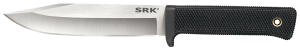 Cold Steel CS38CKE SRK  6" Fixed Clip Point Plain 3-V Steel Blade  4.75" Black Textured Kray-Ex Handle