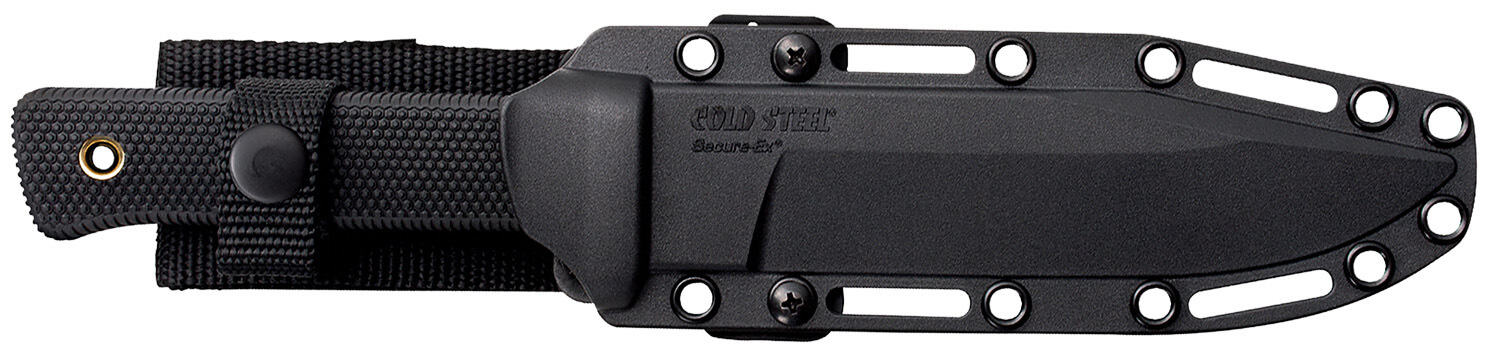 Cold Steel CS38CKE SRK 6" Fixed Clip Point Plain 3-V Steel Blade 4.75" Black Textured Kray-Ex Handle - Image 2