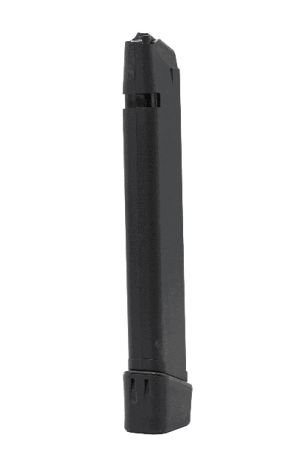 Kci Usa Inc KCIMZ012 31rd 40 S&W Compatible w/ Glock 22/23/24/27/35 Black Hardened Steel/Polymer