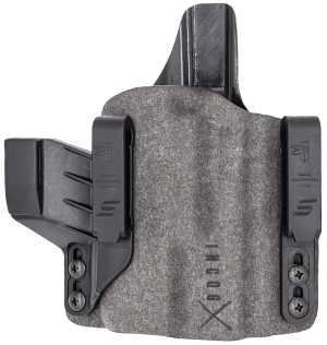 Safariland INCOG0835A0CX261 IncogX IWB Black/Gray Boltaron Belt Clip Fits Glock 17/19 Right Hand