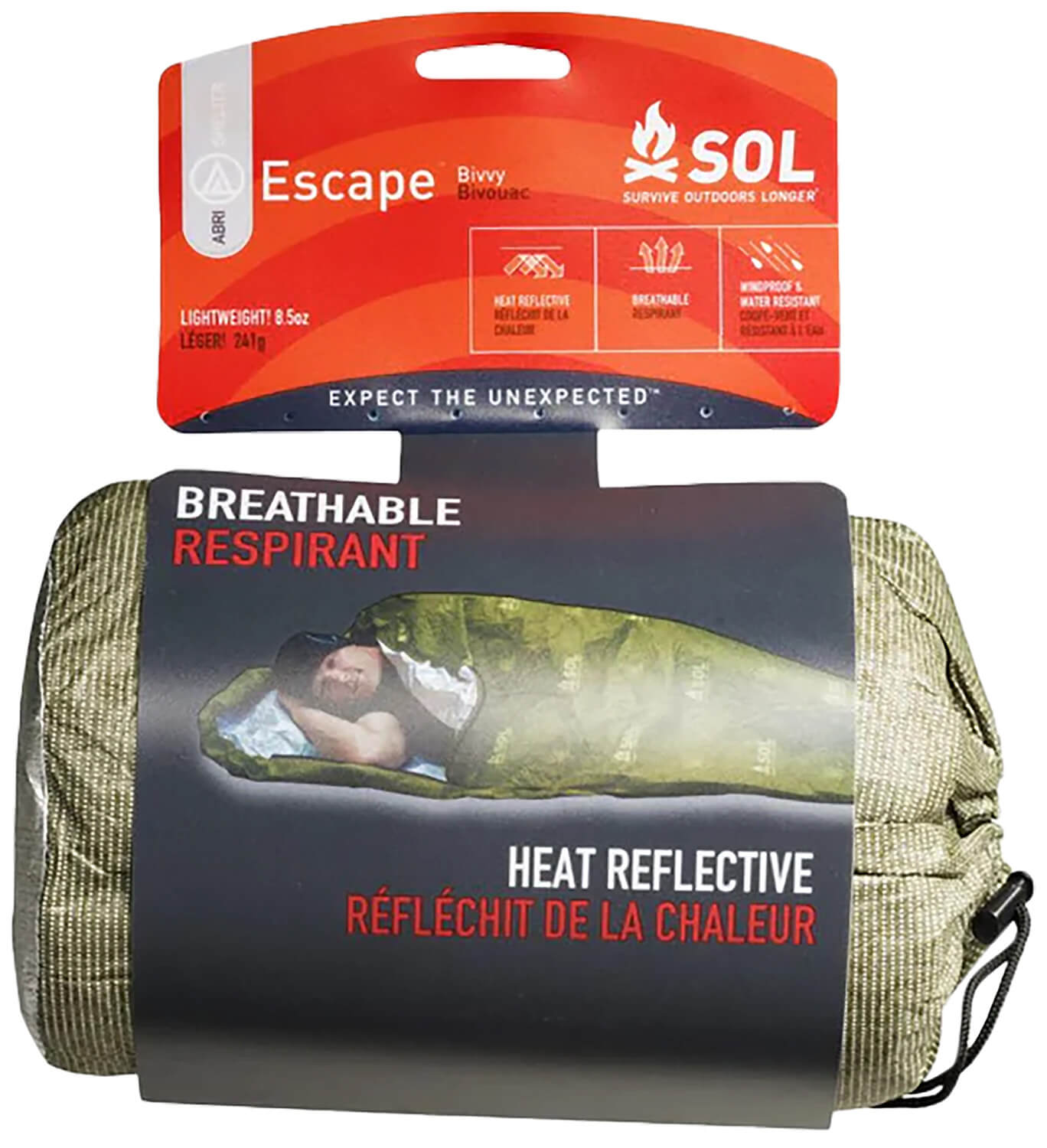 Adventure Medical Kits 01401236 SOL Bivvy Warmth Waterproof Green - Image 2