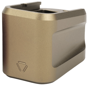 Strike Industries EMPALG19FDE Extended Mag Plate Fits Glock G19 Flat Dark Earth 6061 T-6 Aluminum