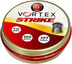 Hatsan USA HA90640 Vortex Strike Pellets 177 Lead Domed 500 Pellets Hatsan USA HA90640 Vortex Strike Pellets 177 Lead Domed 500 Pellets