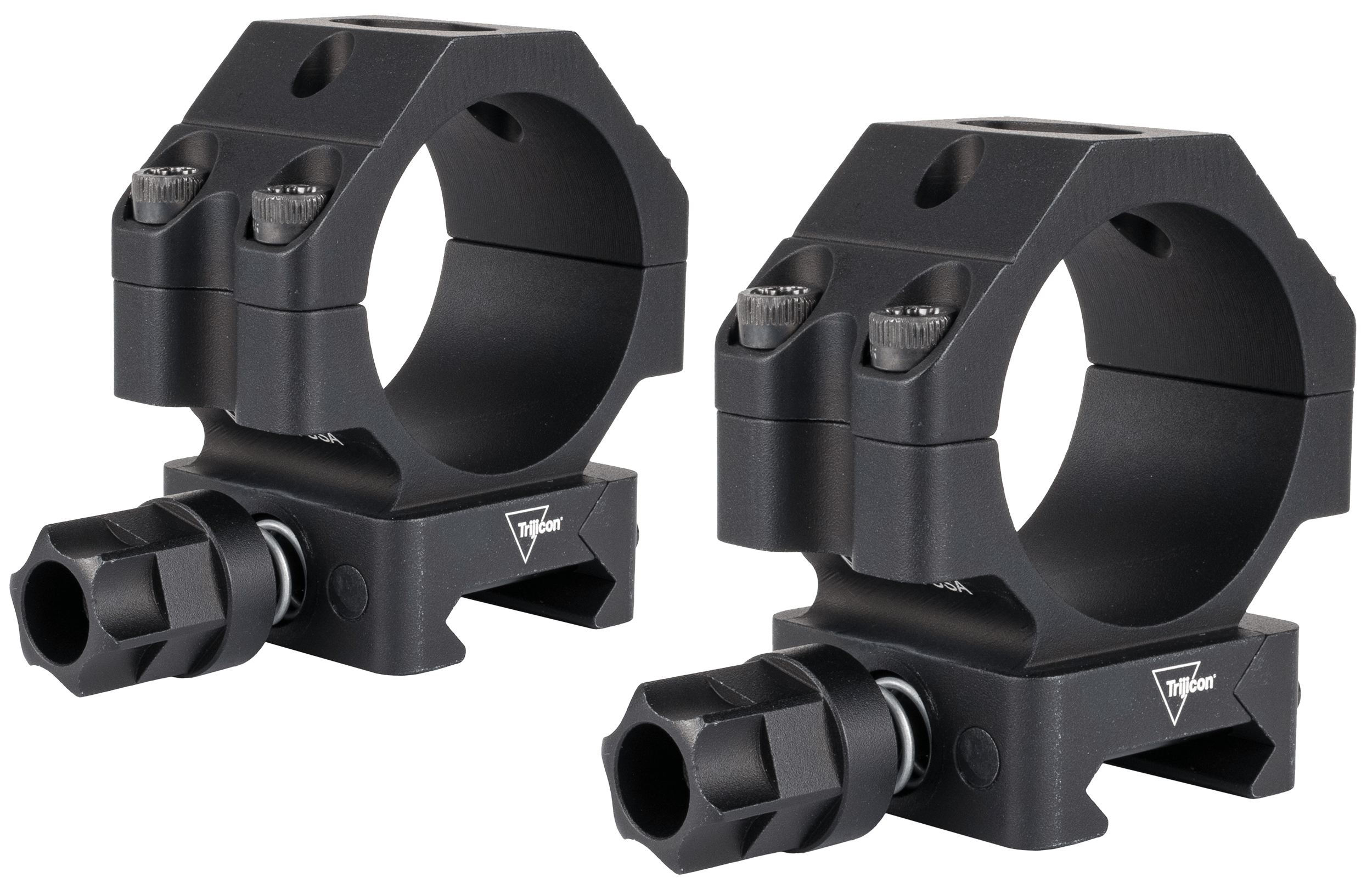 Trijicon AC22068 Scope Rings with Q-LOC Technology Matte Black 34mm Low