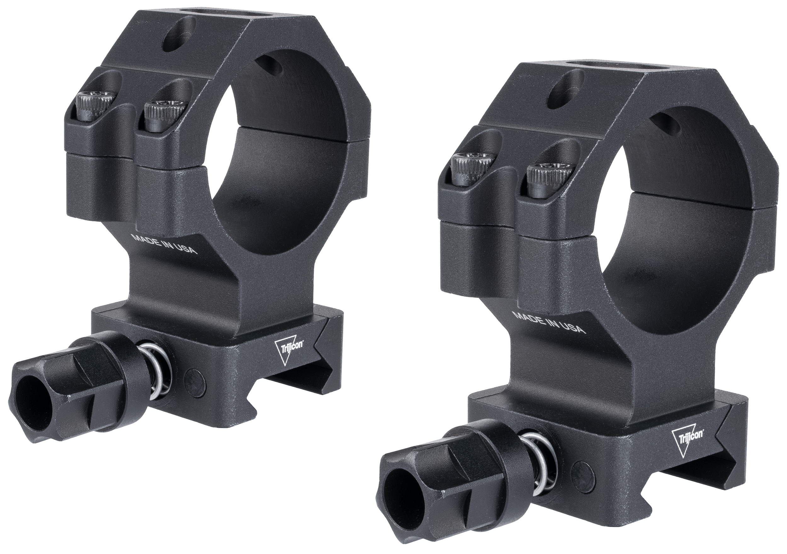 Trijicon AC22071 Scope Rings with Q-LOC Technology Matte Black 34mm Extra High