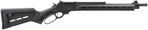Marlin 70902 336 Dark 30-30 Win 5+1 16.17" Graphite Black Cerakote Steel Threaded Barrel  Graphite Black Cerakote Picatinny Rail Steel Receiver  M-LOK Handguard  Black Polymer Adjustable Stock