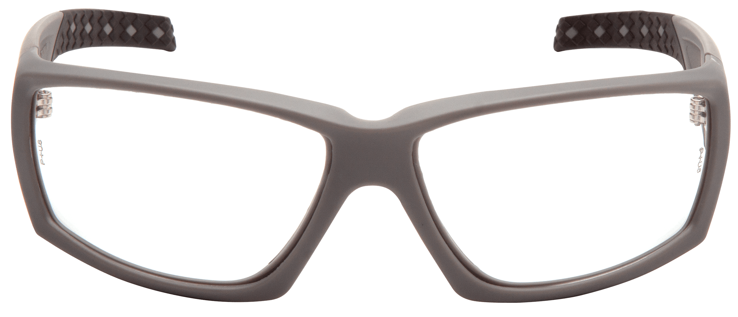 Pyramex VGSUG710T OverWatch Glasses Clear Lens Anti-Fog Urban Gray Frame
