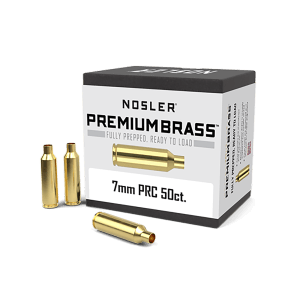 Nosler 17890 Premium Brass Unprimed Cases 7mm PRC Rifle Brass 50rd Box