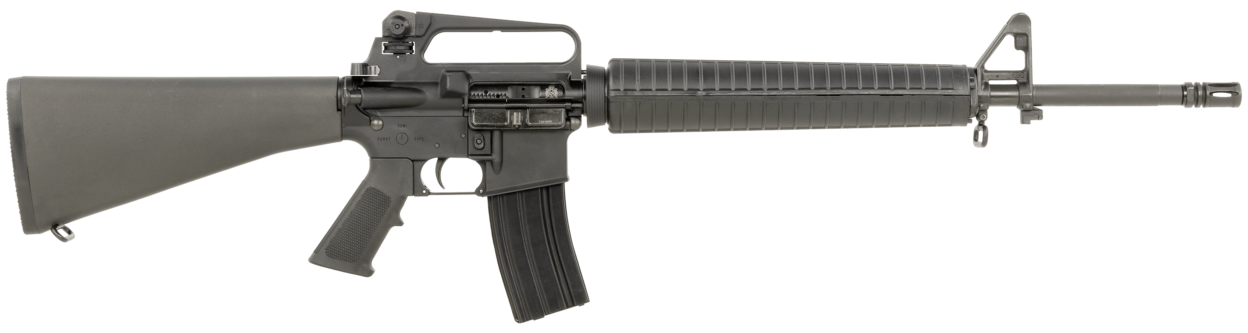 Springfield Armory SA920556BA2 SAINT Victor 5.56x45mm 30+1 20" Black 4150 CMV Barrel Black Hard Coat Anodized Charging Handle Aluminum Receiver Polymer w/Integral Heat Shield Handguard Black Synthetic Fixed A2 Stock Black A2 Grip